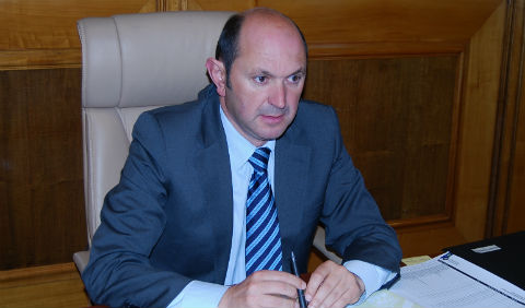 Rafael Louzán, ex presidente de la Diputación de Pontevedra