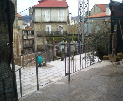 nueva calle casco vello desde san sebastián