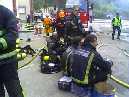 bomberos vigo
