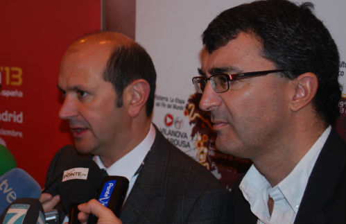 Rafael Louzán en Fitur