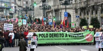 desahucios protesta