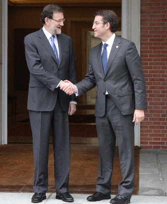mariano rajoy y alberto núñez feijóo foto moncloa