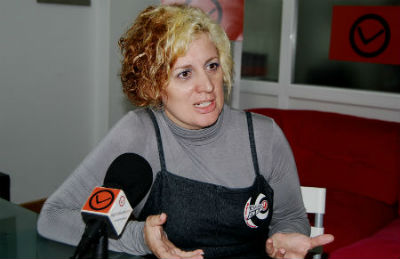 Begoña Pérez secretaria de Escanos en Branco/Tresyuno Comunicación