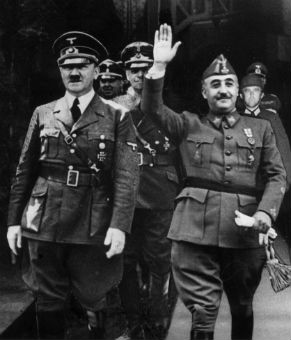 Hitler y Franco