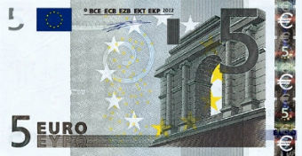 Nuevo billete de 5 euros