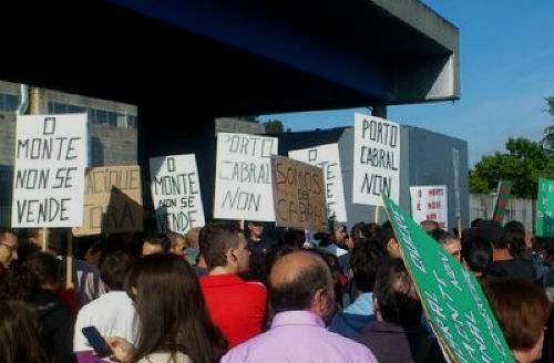 Protestas a entrada de Ifevi, este domingo