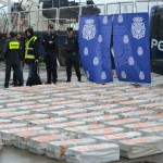 Intervienen 1.400 kilos de cocaína en un barco militar francés atracado en el puerto de A Coruña