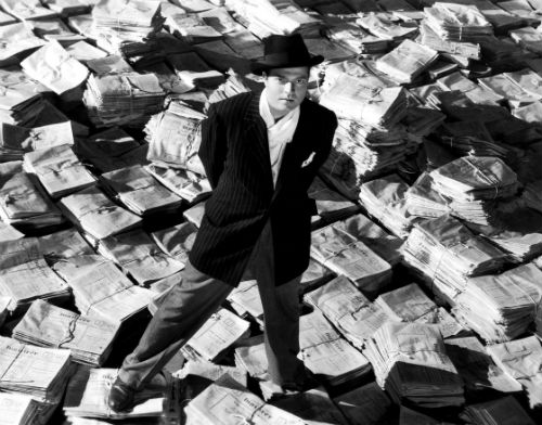 Orson Welles en 'Ciudadano Kane'