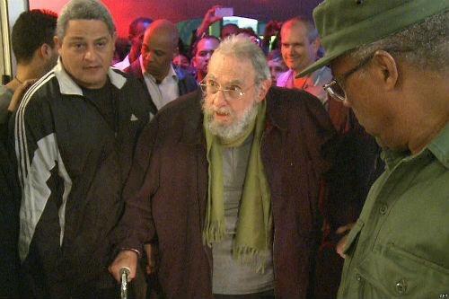 Fidel Castro, este miércoles en La Habana