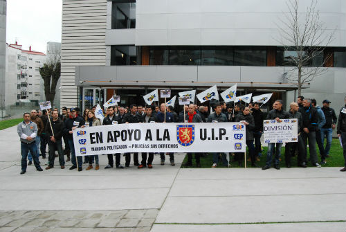 Policía concentración