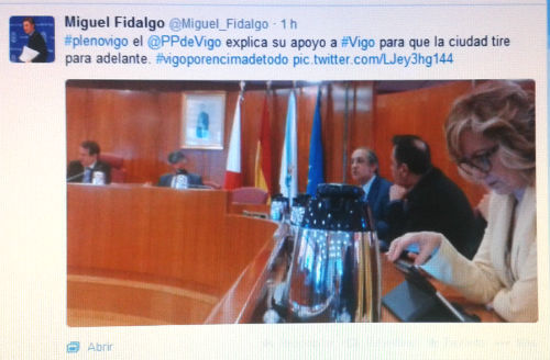 Twitter de Miguel Fidalgo