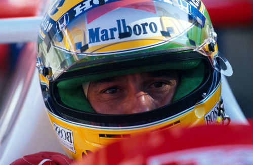 Senna al volante de McLaren