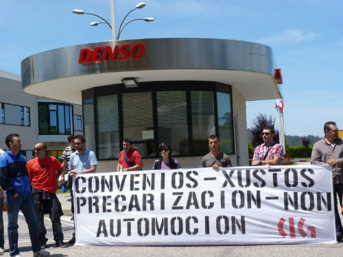 Denso Citroen Huelga