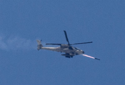 Helicóptero Apache de Israel