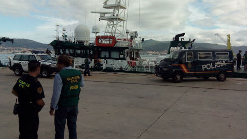 velero droga Vigo
