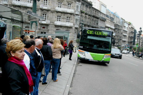 Marea demanda que o Vitrasa sexa gratuito "os meses que a cidade queda secuestrada polo Nadal"