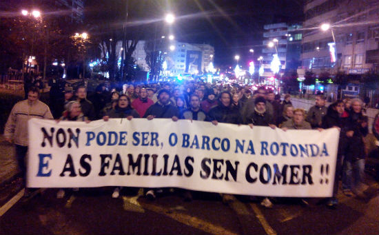 Manifestación Bernardo Alfageme