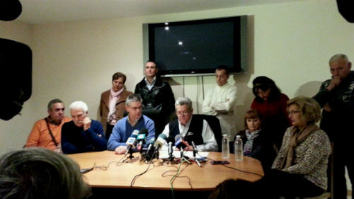 Rueda prensa familiares de los Miguelianos
