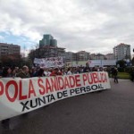 Os vigueses chamados a acudir á manifestación de SOS Sanidade Pública, este domingo en Santiago