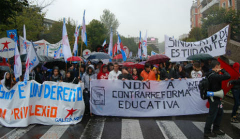 Manifestación-estudantes