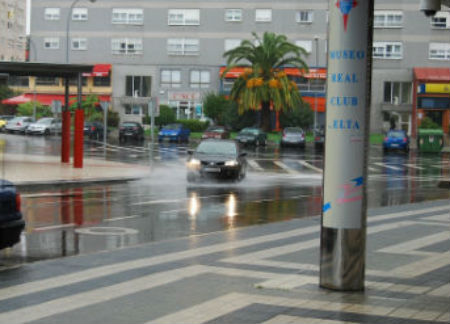 Con esta acción se pretende evitar las inundaciones en lugares como la rúa Olímpicos