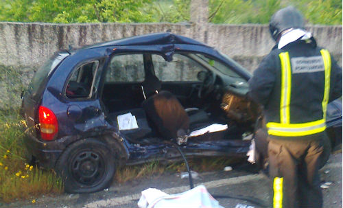 Foto: Bomberos de Ponteareas