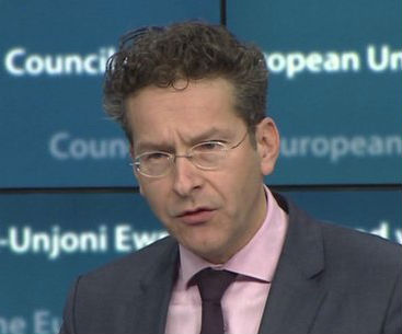 Jeroen Dijsselbloem, presidente del Eurogrupo, no ha sido elegido por los ciudadanos, sino nombrado a dedo por la canciller Merkel