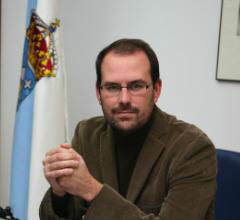 O alcalde de Teo, Martiño Noriega