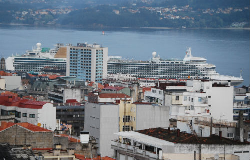 El Ventura, este lunes por la mañana, en Vigo/Tresyuno Comunicación