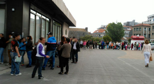 Exterior Concello, este miércoles/Tresyuno Comunicación
