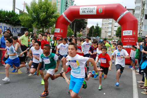 Salida de una de las pruebas de la Maratón de Coia, este domingo/Tresyuno Comunicación