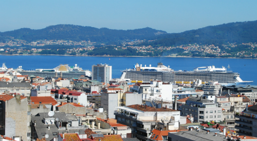 El 'Ventura' y el 'Anthem of the Seas', este sábado en Vigo/Tresyuno Comunicación