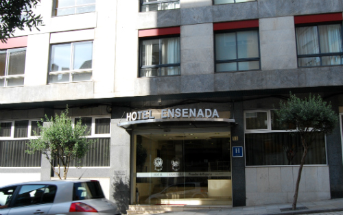 El Ensenada, que lleva en Vigo 43 años, tiene una ocupación del 75% en invierno y todas las habitaciones reservadas hasta el próximo mes de octubre/Tresyuno Comunicación