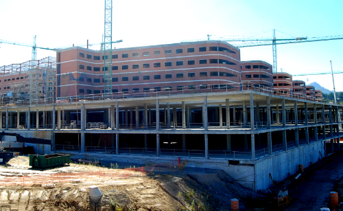 Obras nuevo hospital/Tresyuno Comunicación