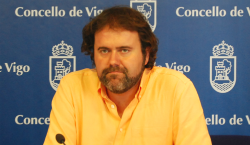 Rubén Pérez, voceiro de Marea de Vigo/Tresyuno Comunicación
