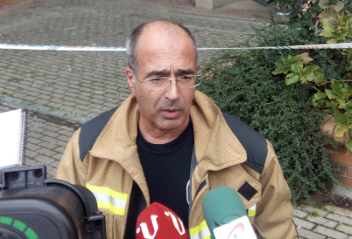 El suboficial de los Bomberos de Vigo Jesús Rodríguez