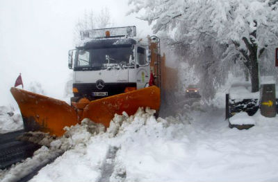 A choiva, o vento e a neve causaron xa máis de 1.200 incidencias