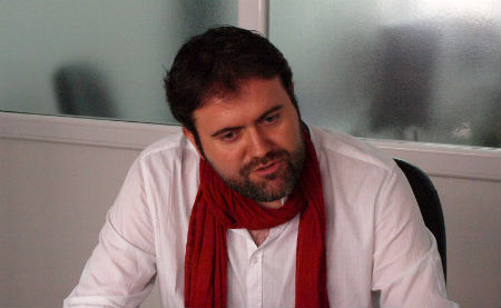 Rubén Pérez, voceiro de a Marea de Vigo (ARQUIVO)/Tresyuno Comunicación