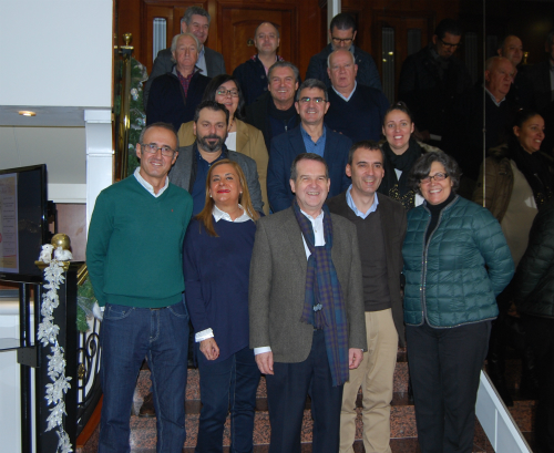 Los alcaldes y alcaldesas reunidos este sábado en Vigo, reunión en la que también estuvo la presidenta de la Diputación/Tresyuno Comunicación