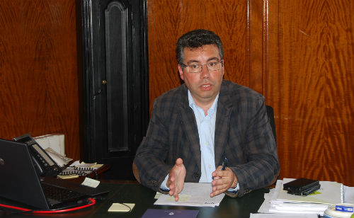 Javier Bas, alcalde de Redondela