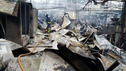 Incendio nave Salceda