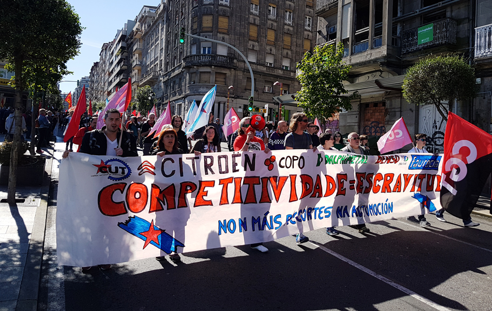 A CUT convoca unha manifestación para esixir a Stellantis un convenio digno