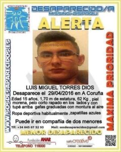 desaparecido luis miguel torres dios