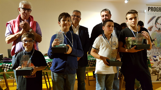Algunos de los ganadores del certamen