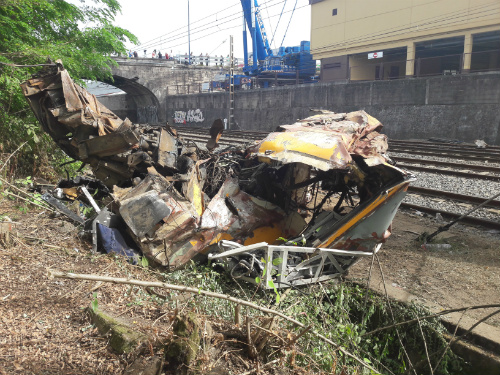 Los restos del tren seguirán en la estación hasta que lo decida la juez