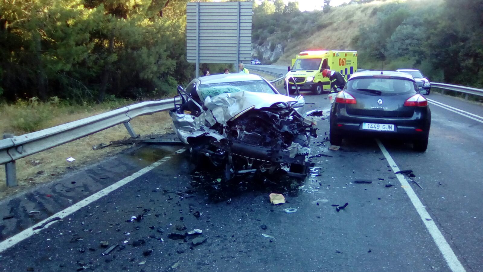 21 mortos e 1.626 feridos nas estradas galegas durante o verán