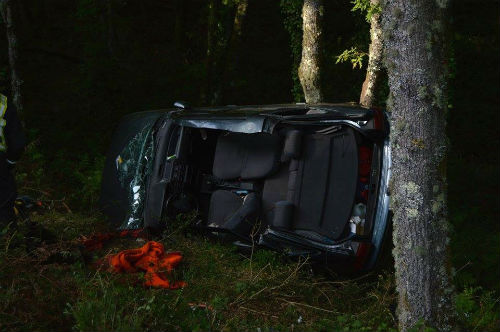 Siete personas heridas en tres accidentes de tráfico ocurridos en las últimas horas