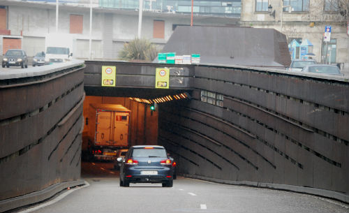 El túnel de Beiramar cerrado al tráfico hasta el lunes, día 27