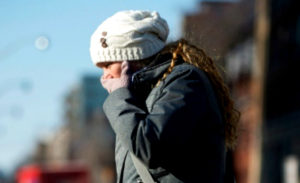 A entrada dunha masa de aire ártico deixa temperaturas mínimas moi baixas