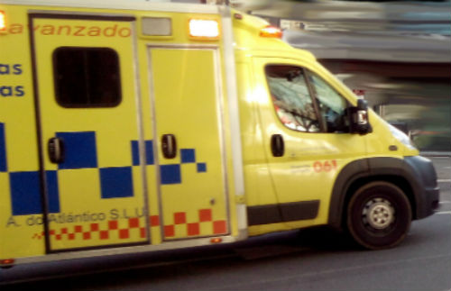 Muere un motorista de 57 años en Vigo tras chocar contra un coche